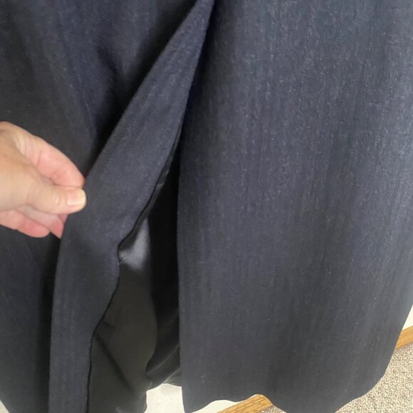 Hart Schaffner &‎ Marx Rothschild Long Wool Coat Mens Size 48 in Chest  Overcoat - Picture 6 of 14